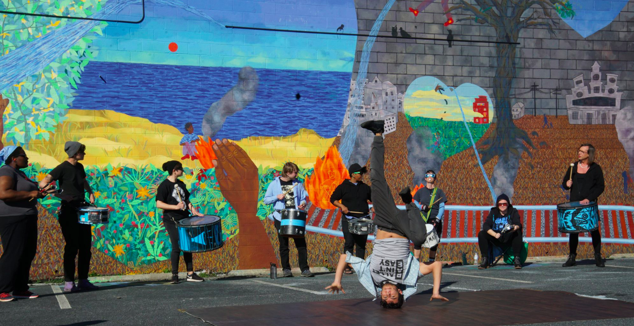 Tough Love Mural GREENSBORO PUBLIC ART