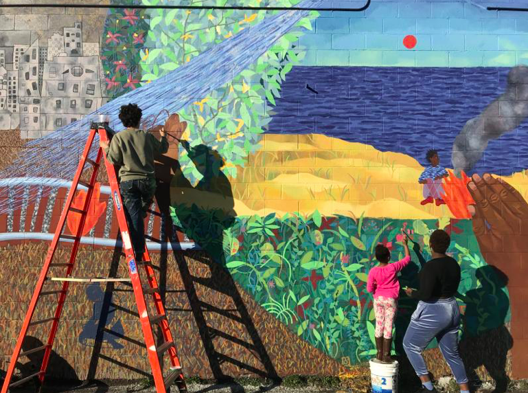 Tough Love Mural GREENSBORO PUBLIC ART